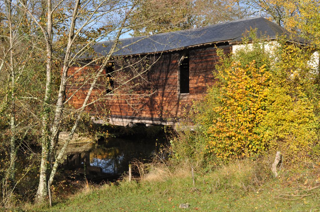 Le pont de bois couvert